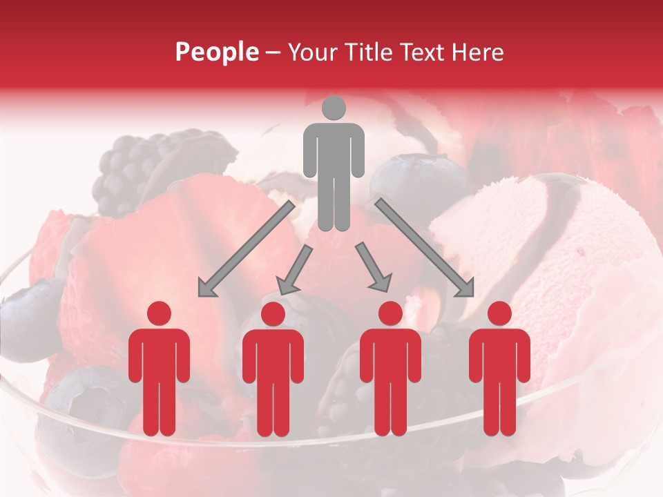 Frozen Dessert Sweet PowerPoint Template