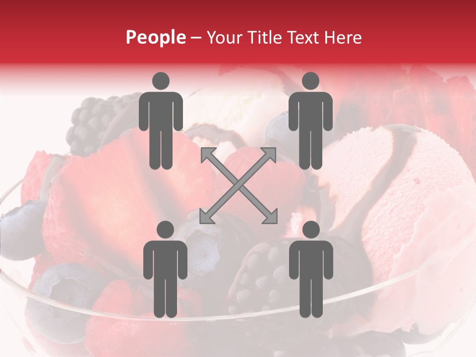 Frozen Dessert Sweet PowerPoint Template