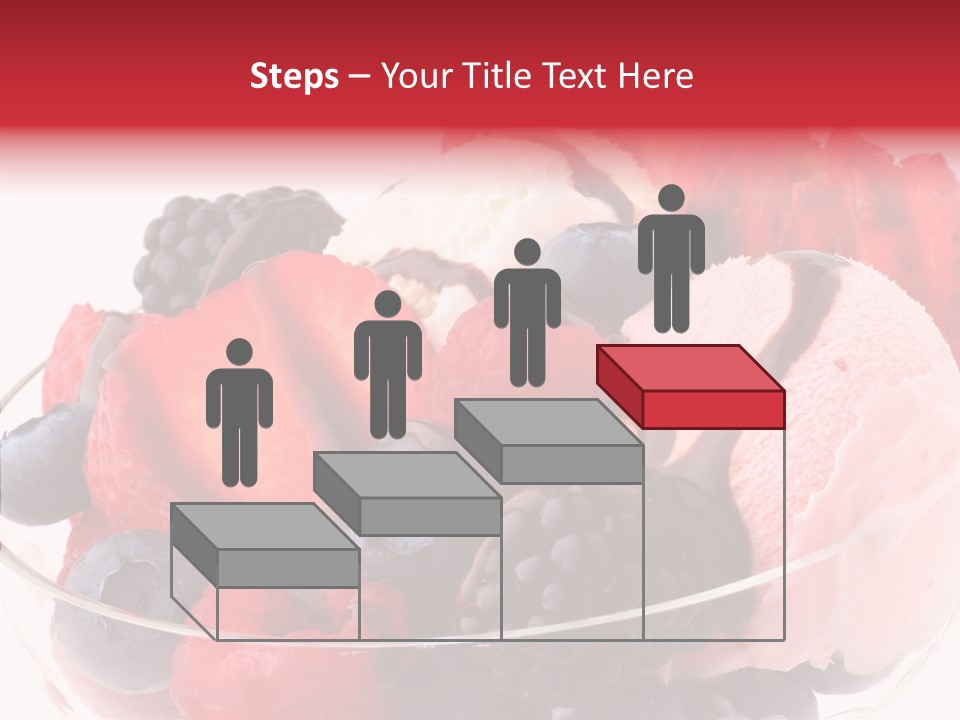 Frozen Dessert Sweet PowerPoint Template