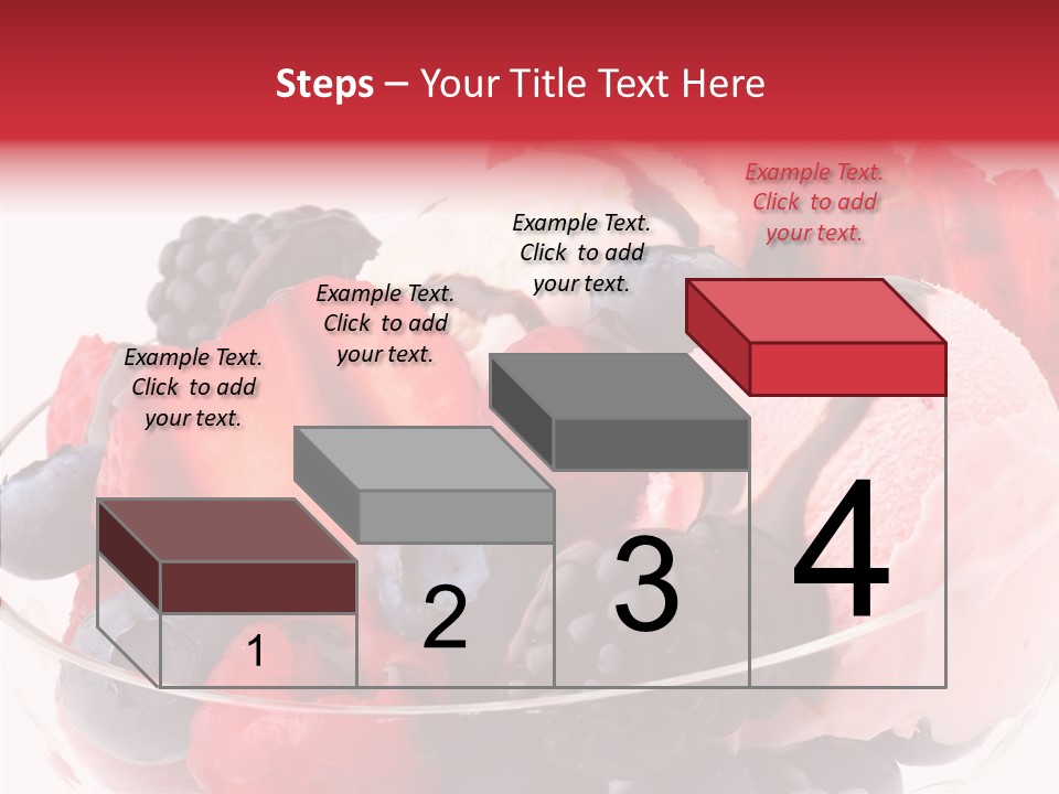 Frozen Dessert Sweet PowerPoint Template