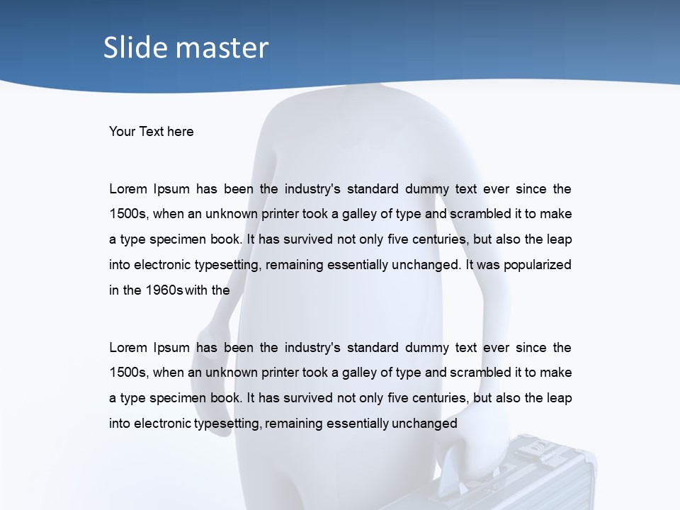 Black  Manual PowerPoint Template