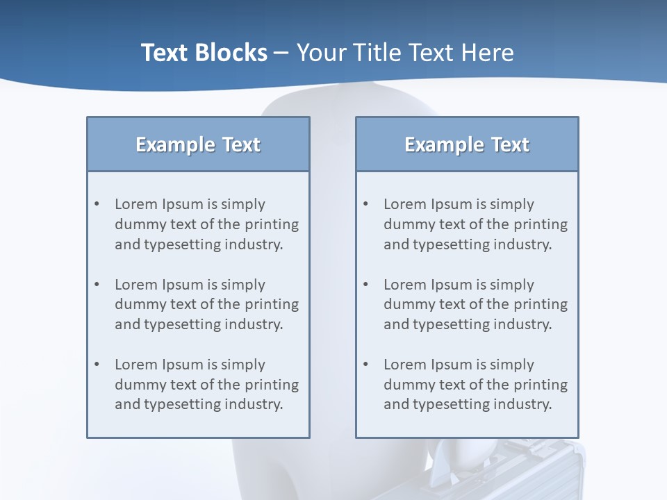 Black  Manual PowerPoint Template