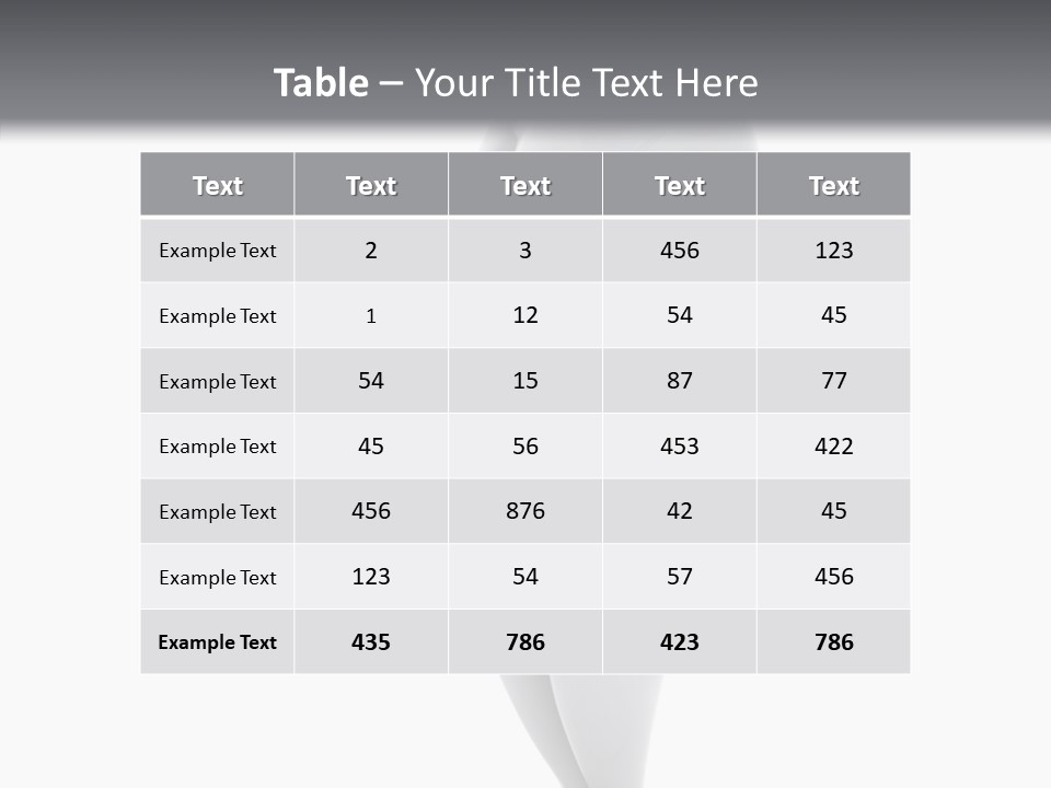Render Attached Artificial PowerPoint Template
