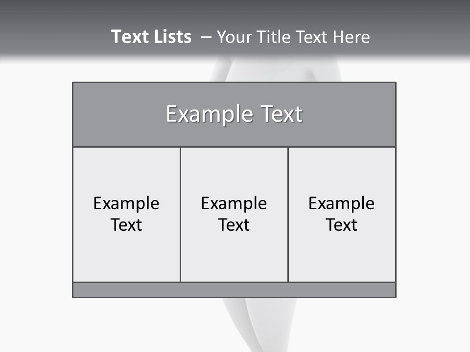 Render Attached Artificial PowerPoint Template