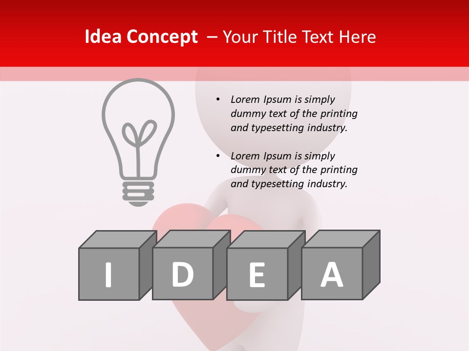 Cute Romance Valentine PowerPoint Template