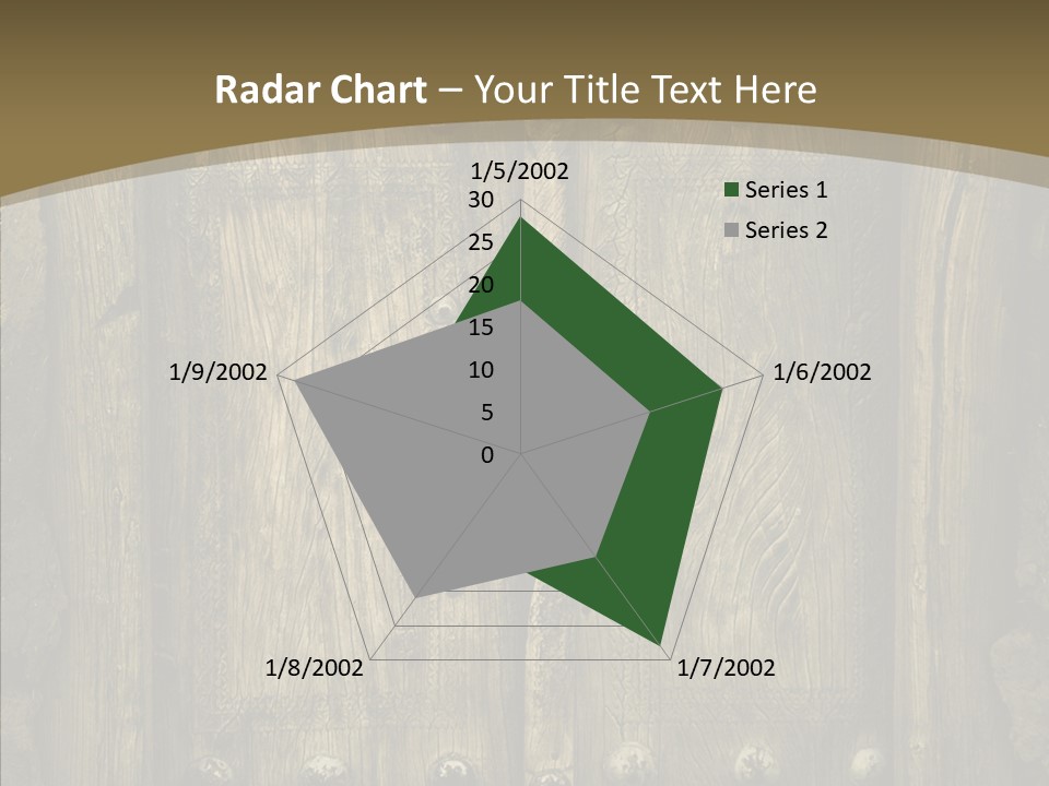 Lock Ornament Nail PowerPoint Template