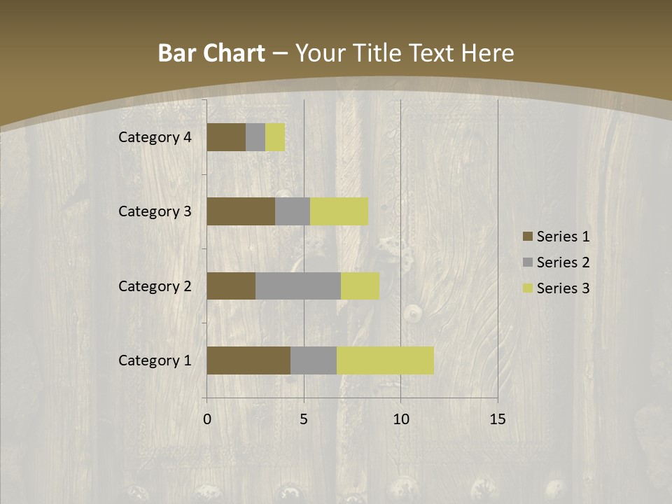 Lock Ornament Nail PowerPoint Template
