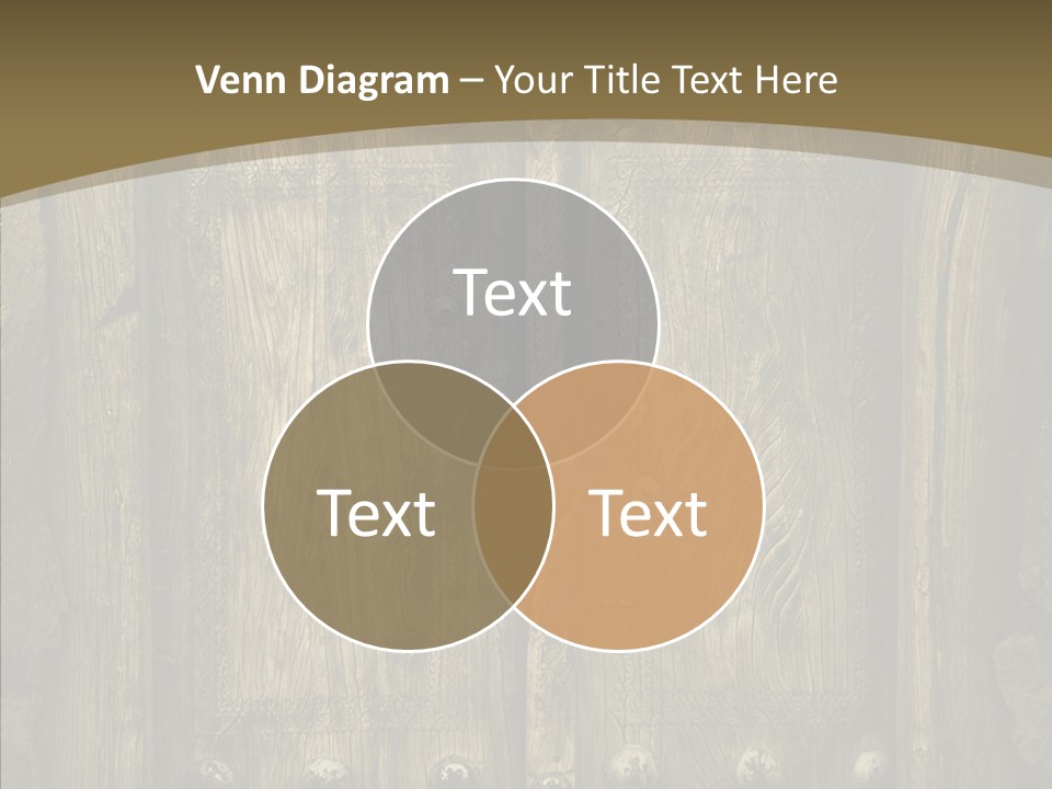 Lock Ornament Nail PowerPoint Template