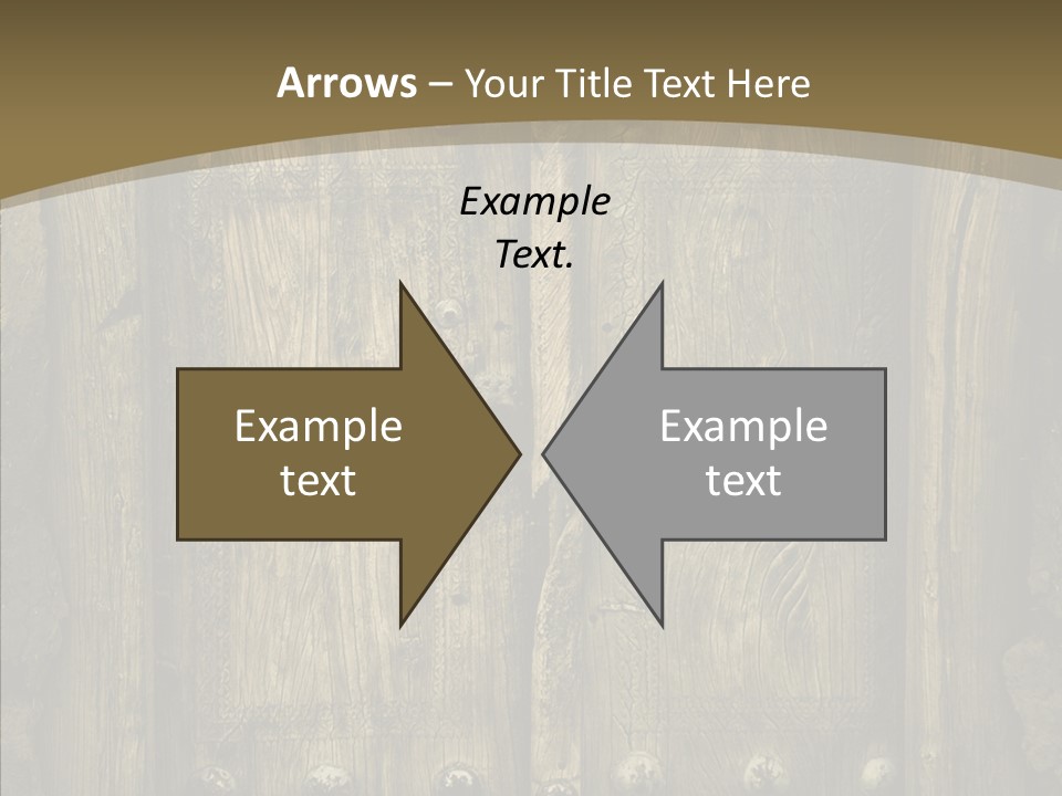 Lock Ornament Nail PowerPoint Template