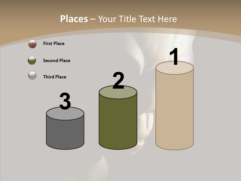 Past Sheet Grey PowerPoint Template