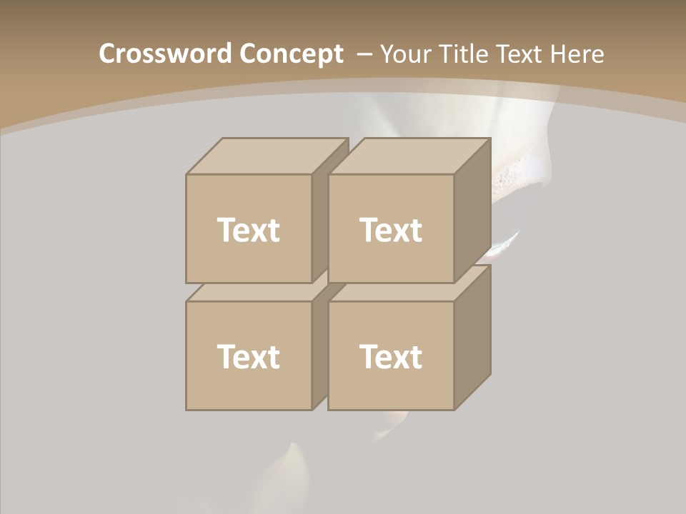 Past Sheet Grey PowerPoint Template