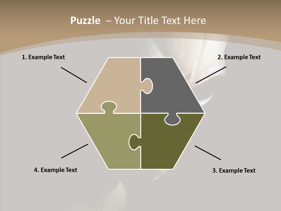 Past Sheet Grey PowerPoint Template