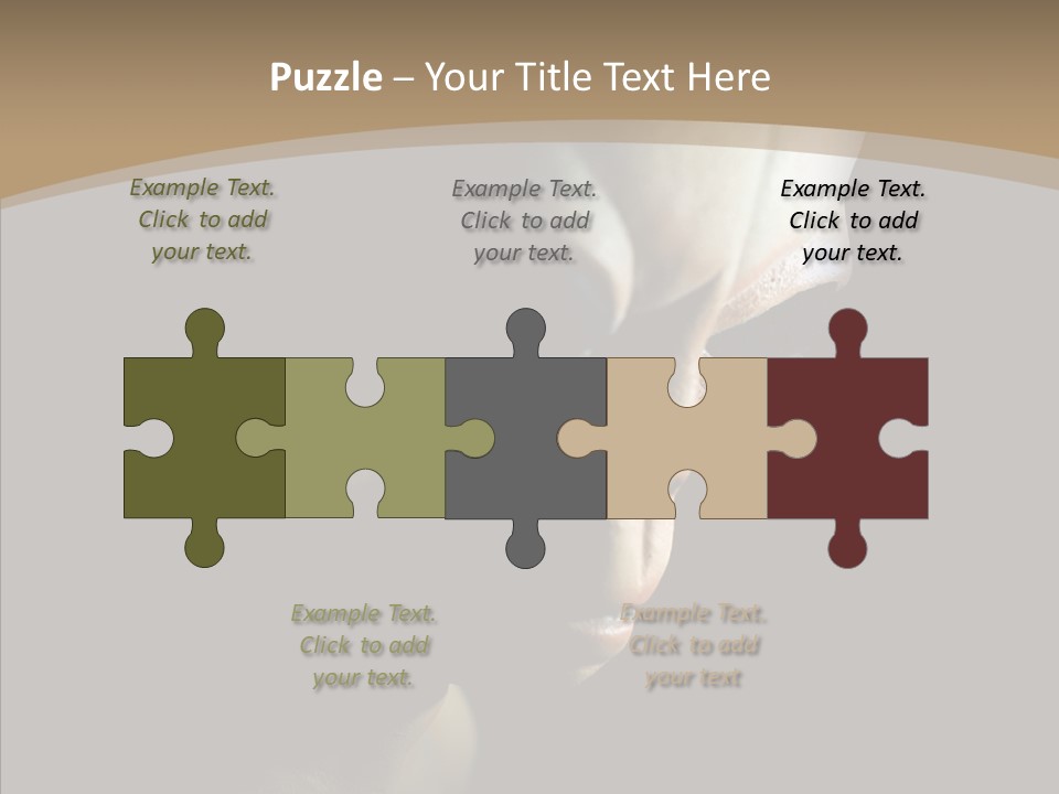 Past Sheet Grey PowerPoint Template