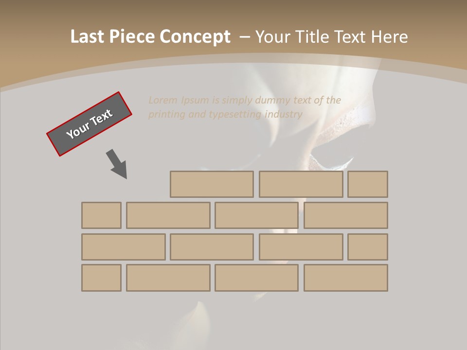 Past Sheet Grey PowerPoint Template