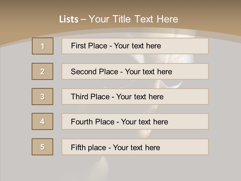 Past Sheet Grey PowerPoint Template
