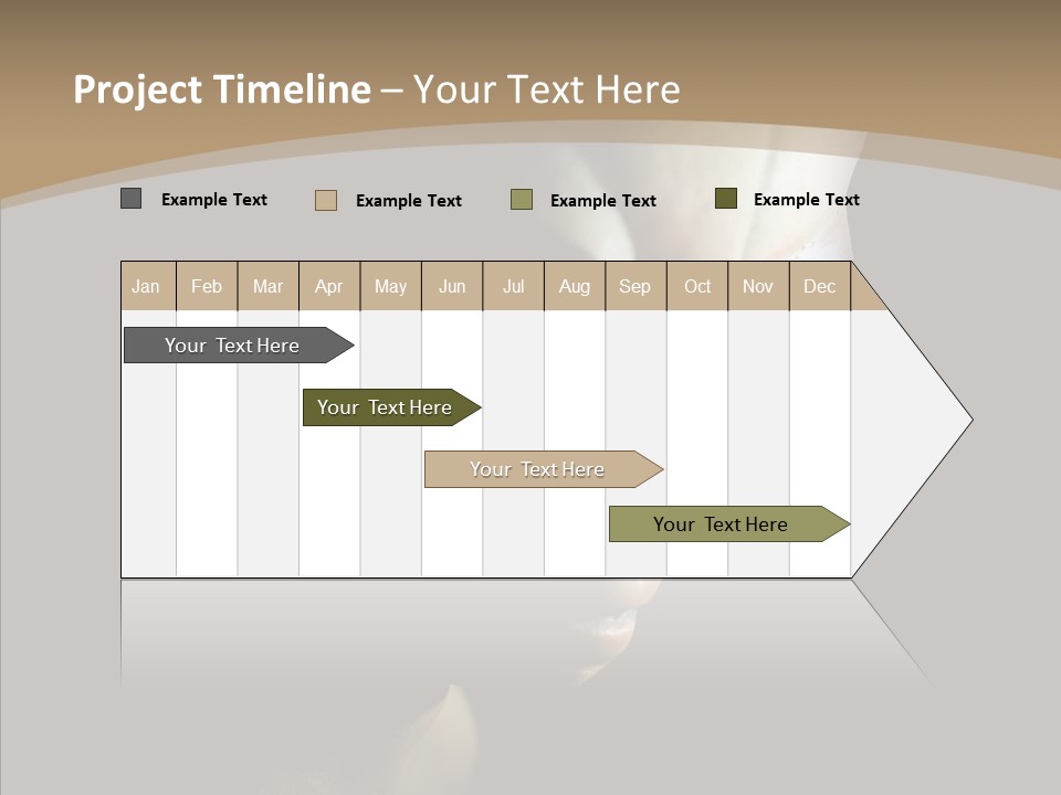Past Sheet Grey PowerPoint Template