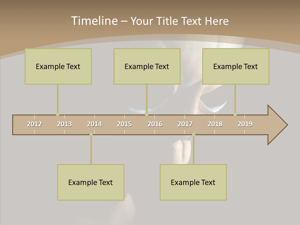 Past Sheet Grey PowerPoint Template