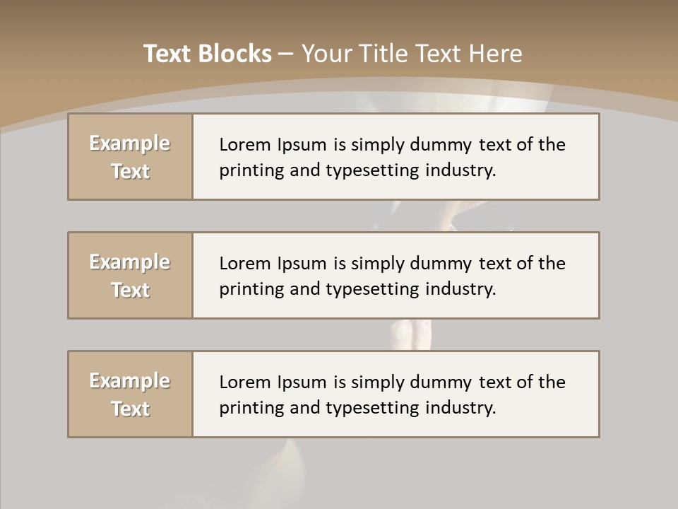 Past Sheet Grey PowerPoint Template