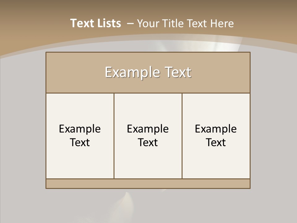Past Sheet Grey PowerPoint Template