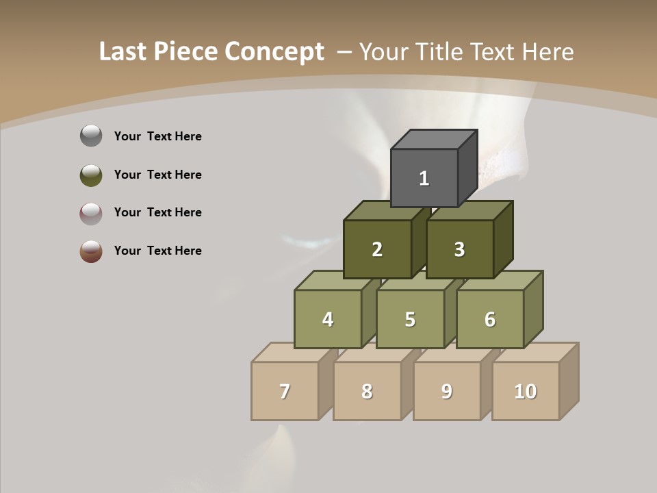 Past Sheet Grey PowerPoint Template