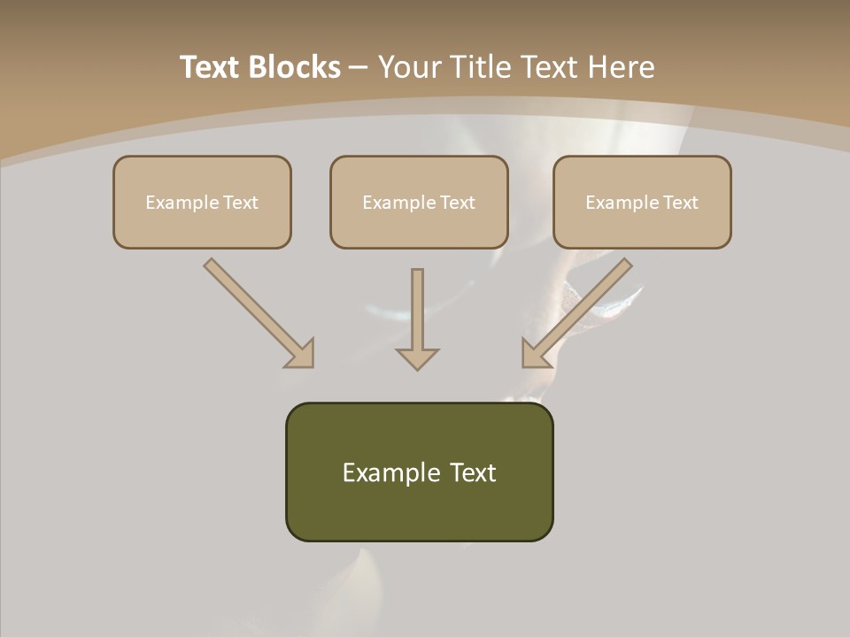 Past Sheet Grey PowerPoint Template