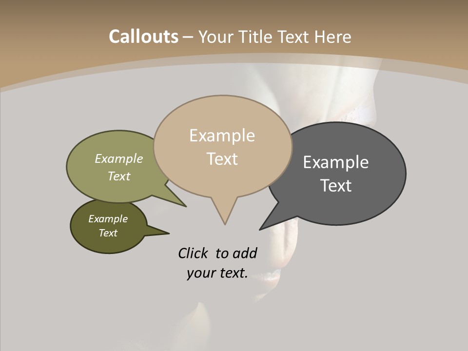 Past Sheet Grey PowerPoint Template