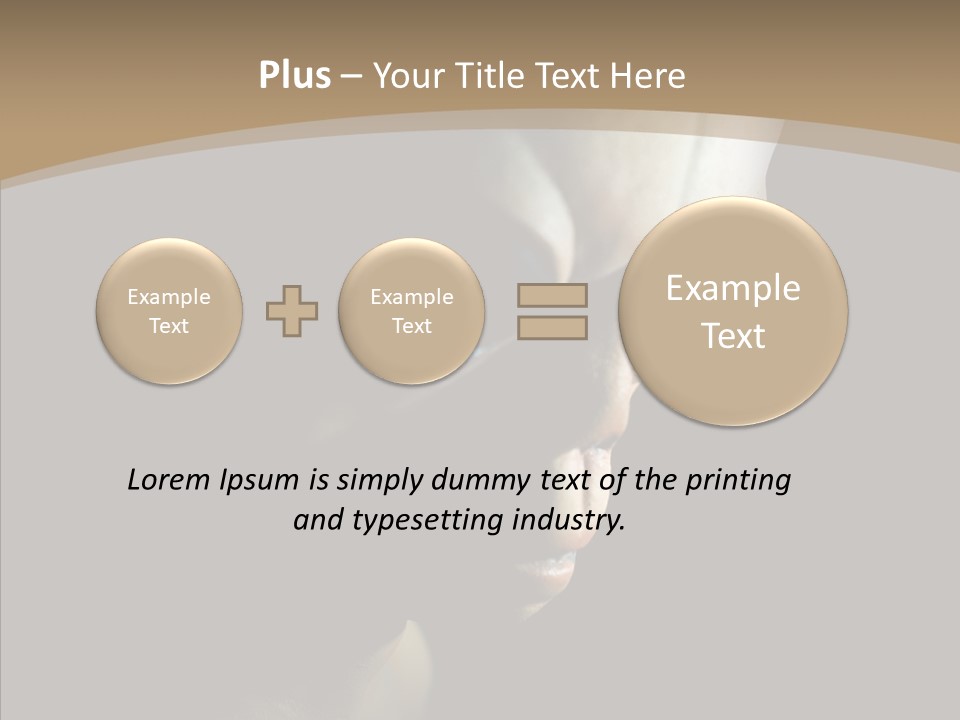 Past Sheet Grey PowerPoint Template