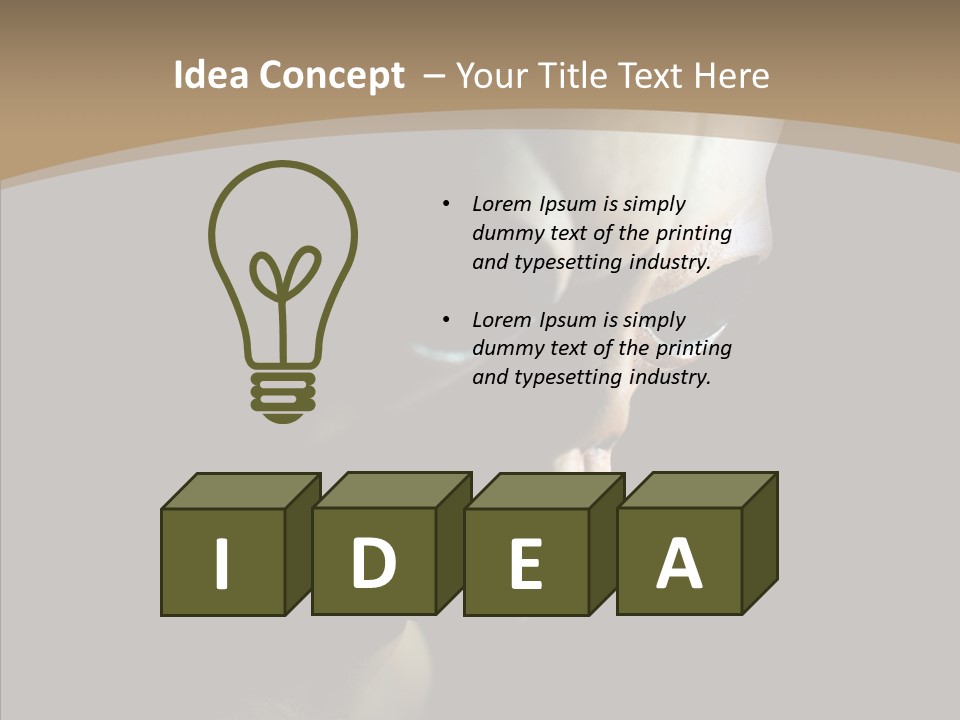 Past Sheet Grey PowerPoint Template