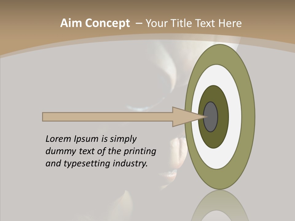 Past Sheet Grey PowerPoint Template