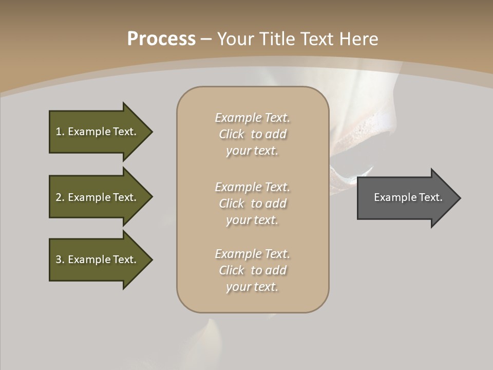 Past Sheet Grey PowerPoint Template