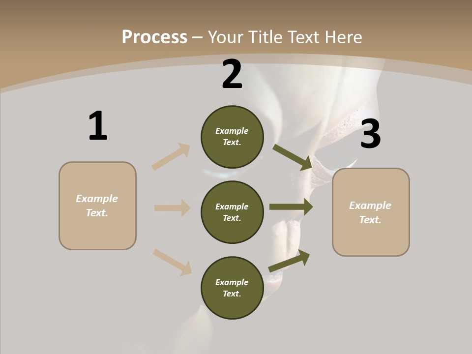 Past Sheet Grey PowerPoint Template