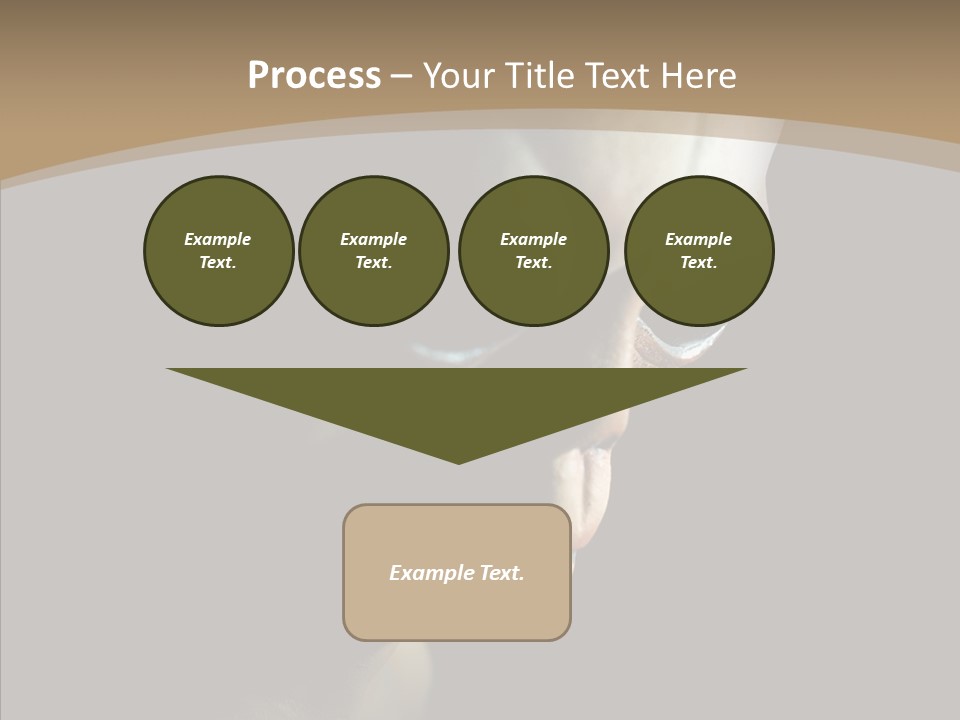 Past Sheet Grey PowerPoint Template