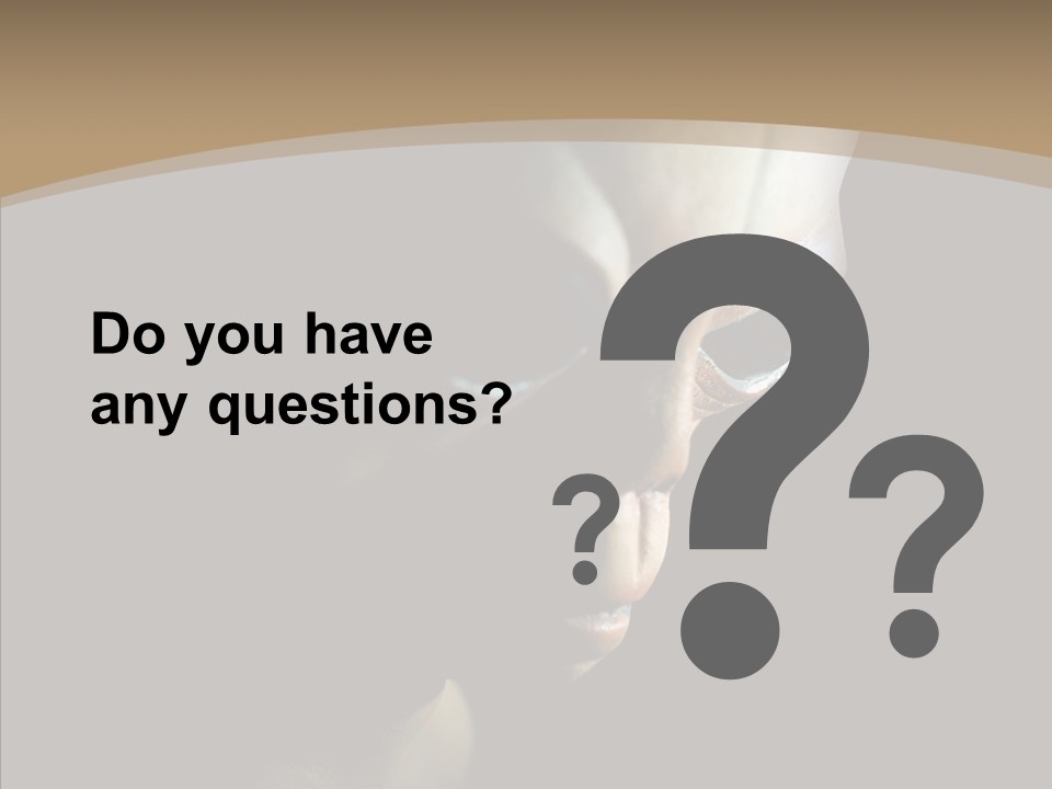 Past Sheet Grey PowerPoint Template