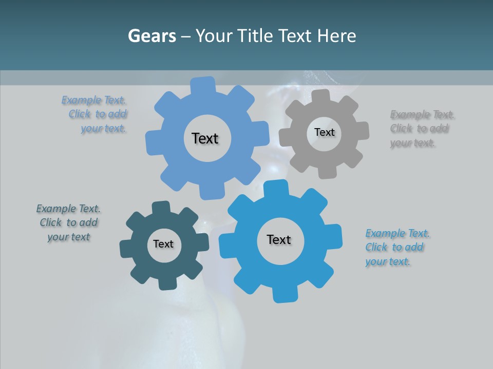 Head Earth Scary PowerPoint Template