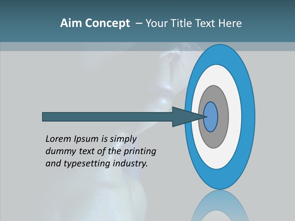 Head Earth Scary PowerPoint Template