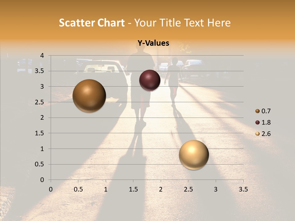 Travel Street Silhouette PowerPoint Template