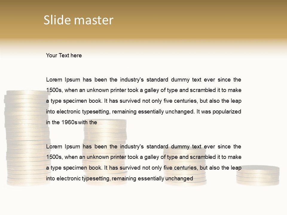 Bu Ine Office Figure PowerPoint Template