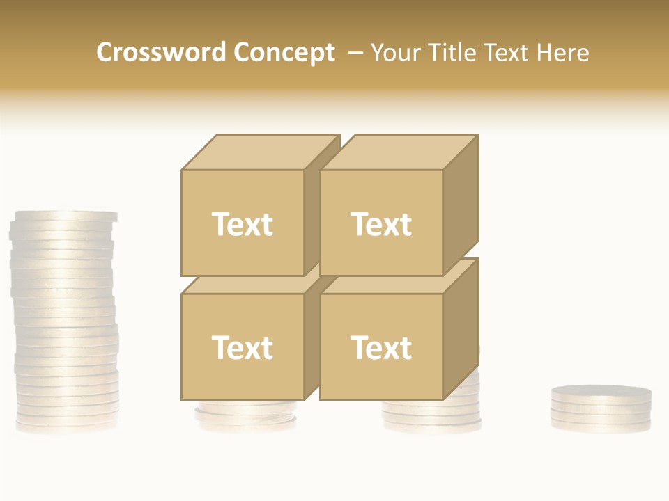 Bu Ine Office Figure PowerPoint Template