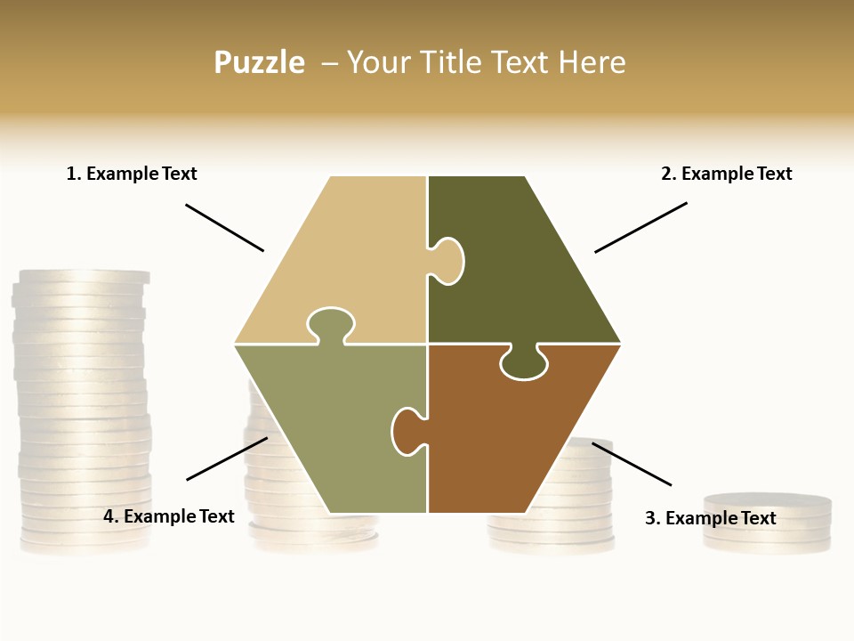 Bu Ine Office Figure PowerPoint Template