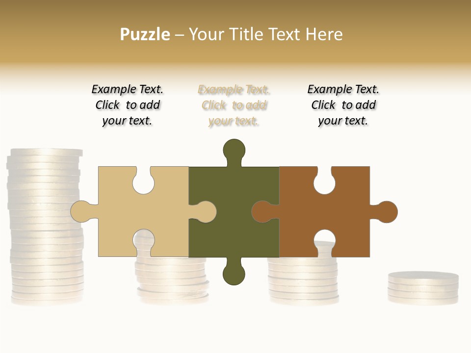 Bu Ine Office Figure PowerPoint Template