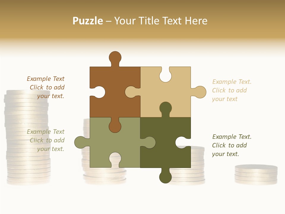 Bu Ine Office Figure PowerPoint Template