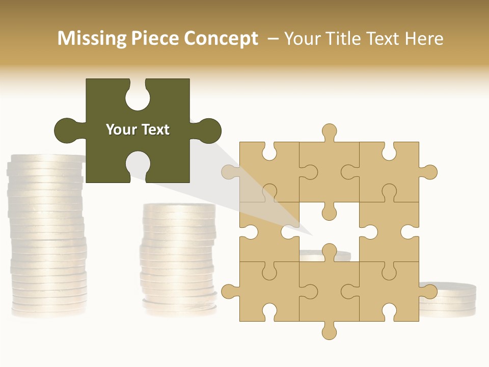 Bu Ine Office Figure PowerPoint Template