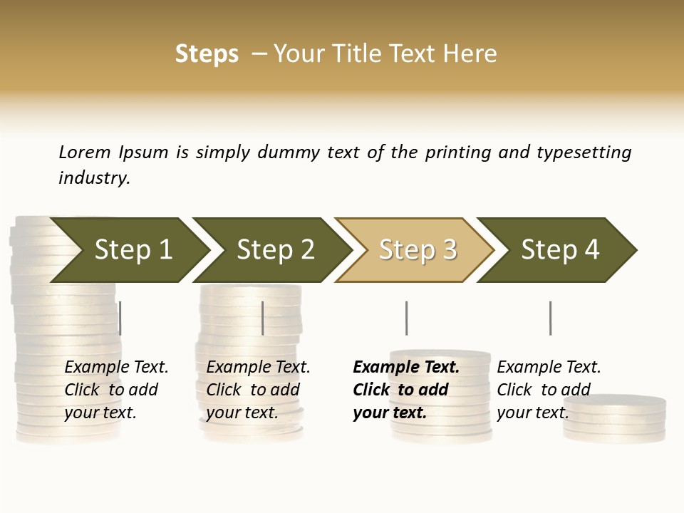 Bu Ine Office Figure PowerPoint Template