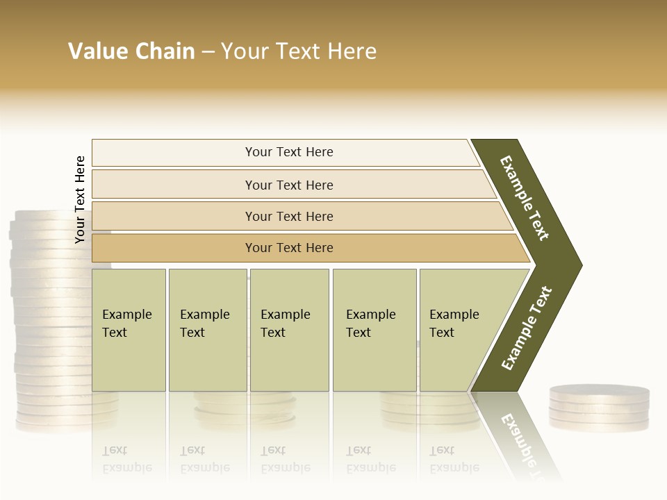 Bu Ine Office Figure PowerPoint Template