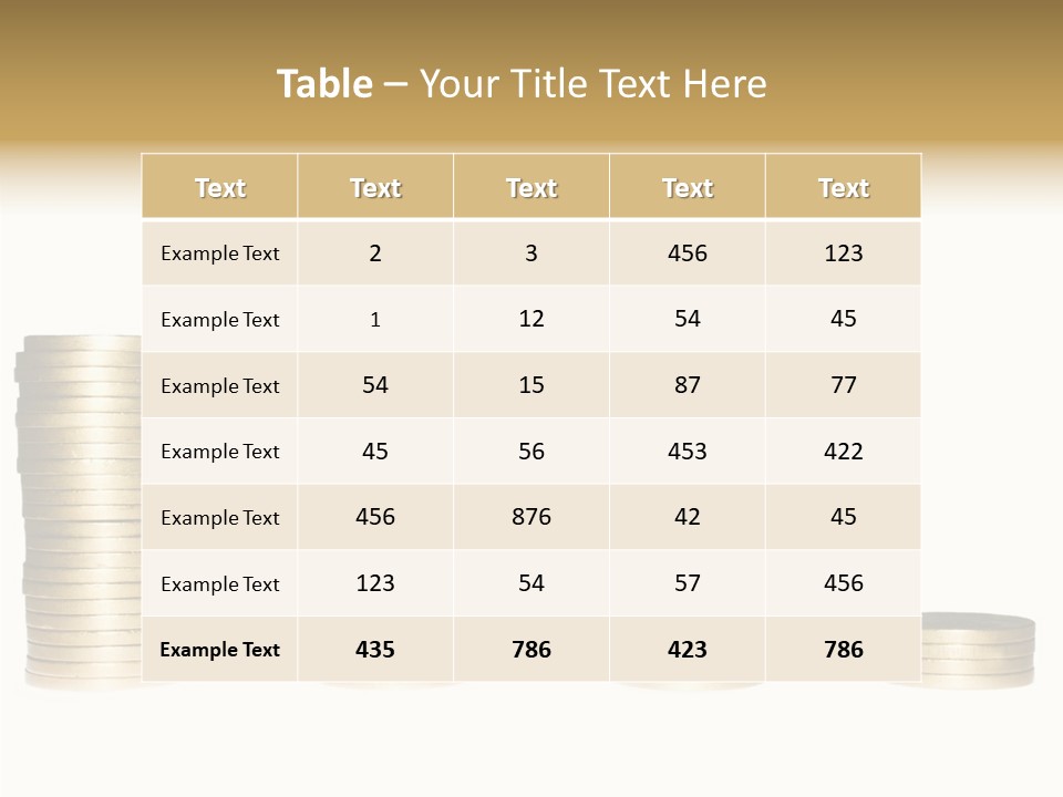 Bu Ine Office Figure PowerPoint Template
