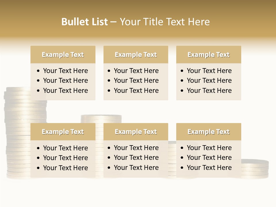 Bu Ine Office Figure PowerPoint Template