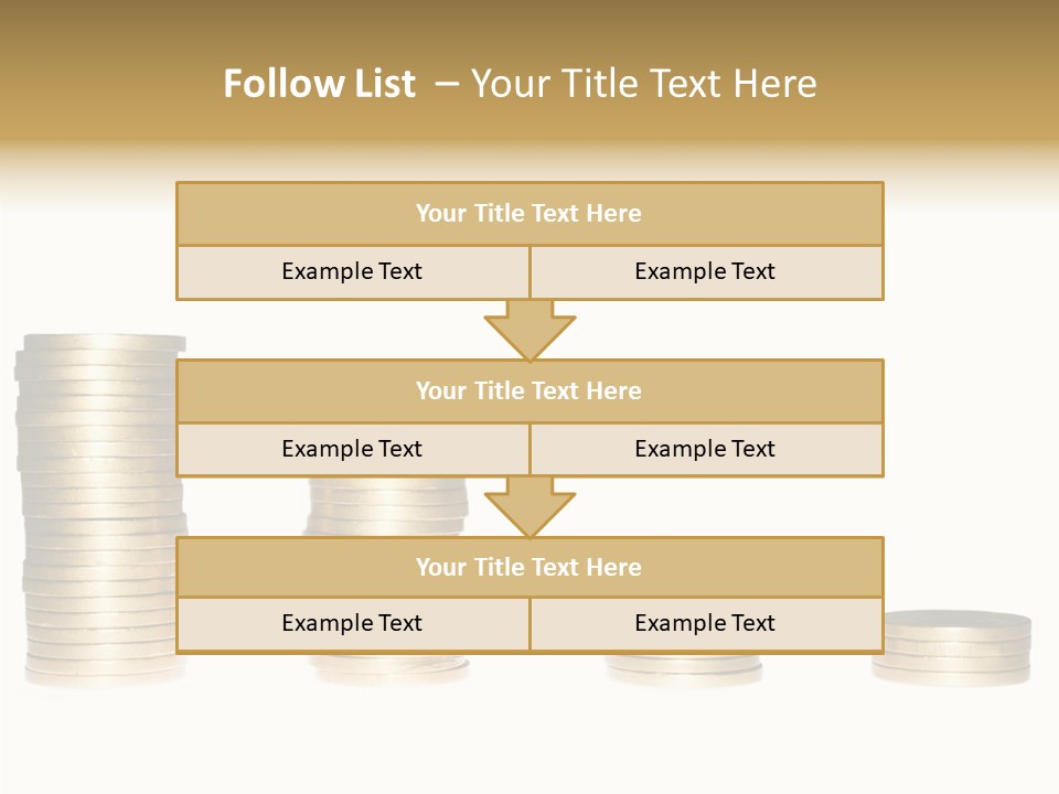 Bu Ine Office Figure PowerPoint Template