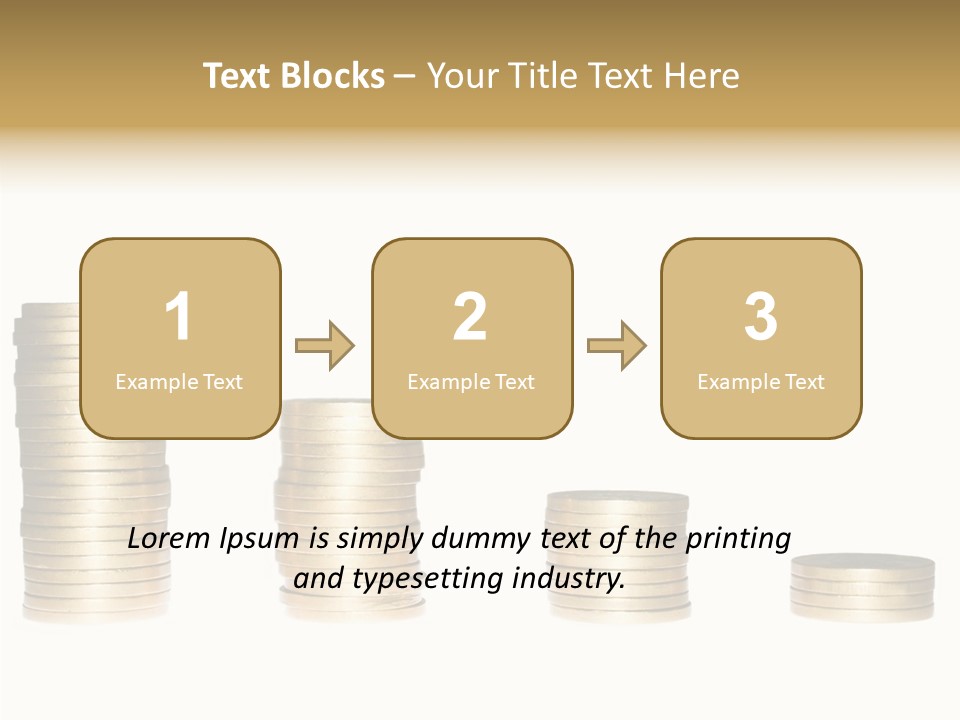 Bu Ine Office Figure PowerPoint Template