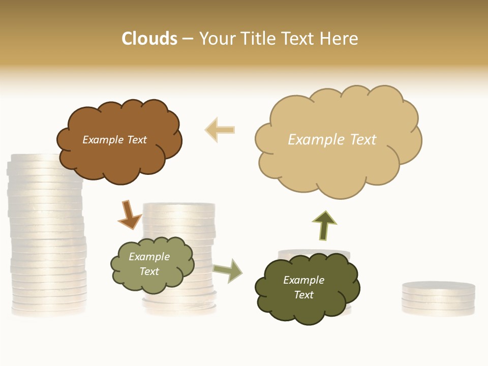 Bu Ine Office Figure PowerPoint Template