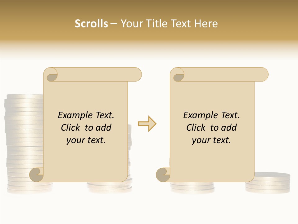 Bu Ine Office Figure PowerPoint Template